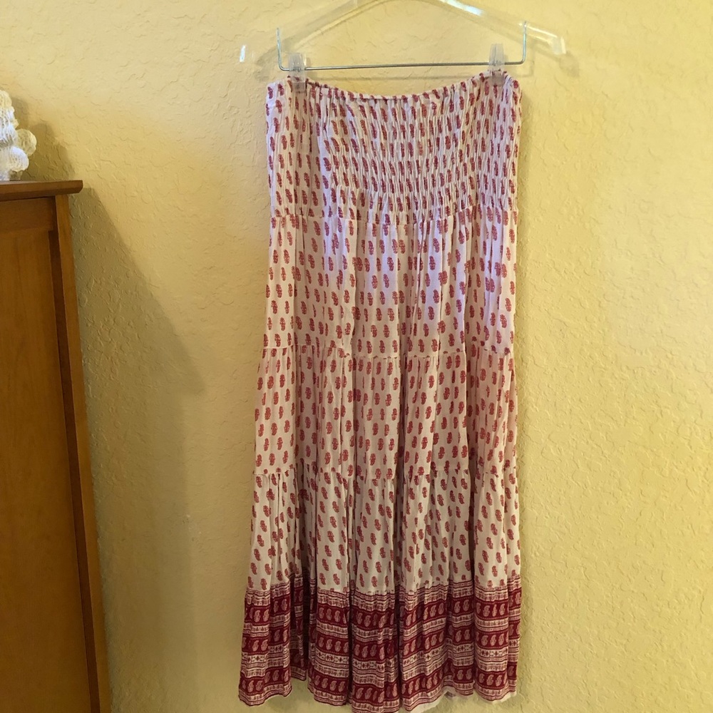 Cute Options versatile smocked tiered dress / skirt